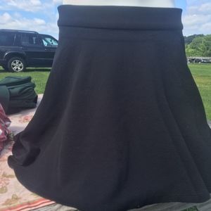 Black Skater Skirt
